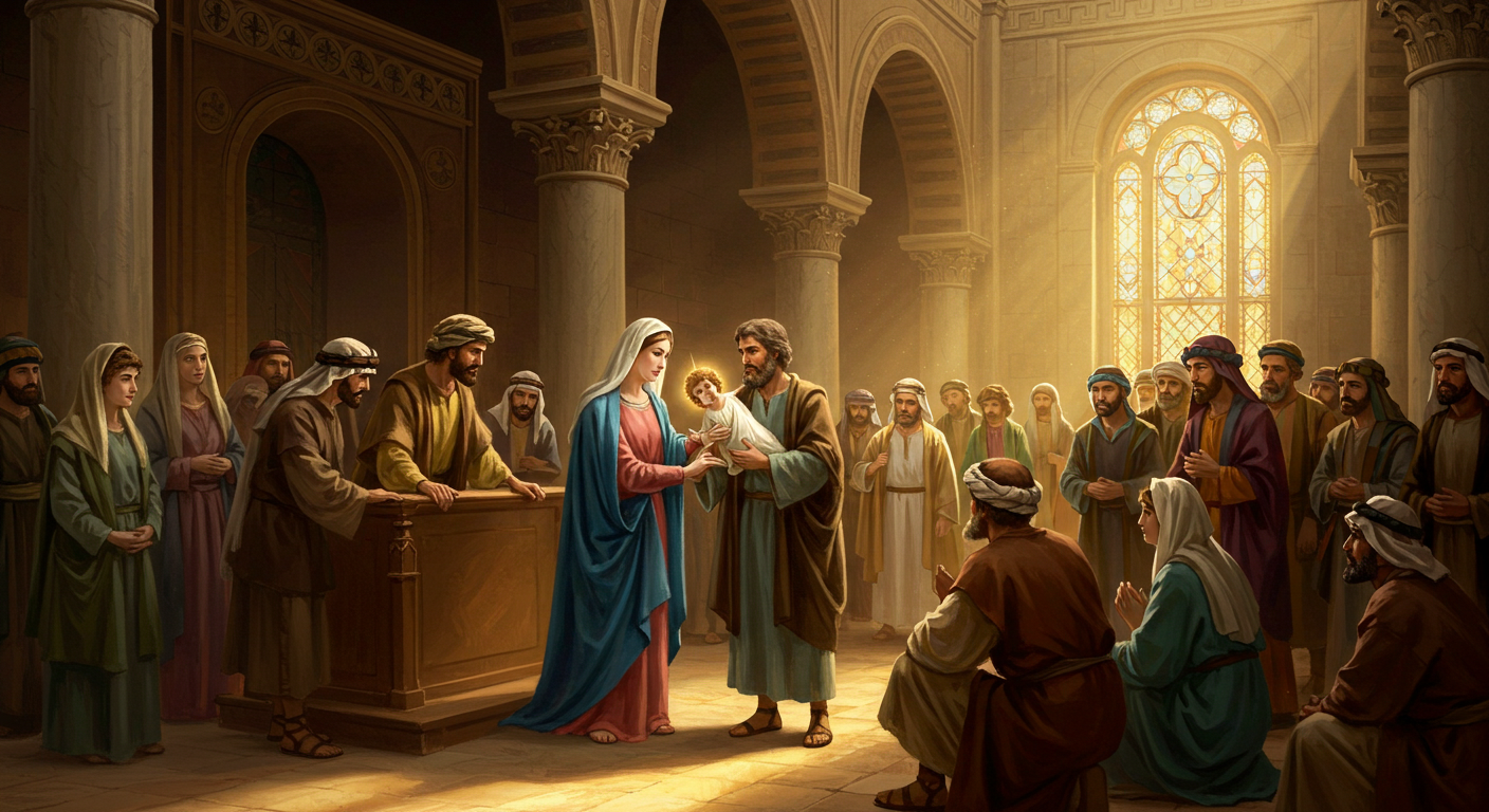 Jesus Presented In The Temple