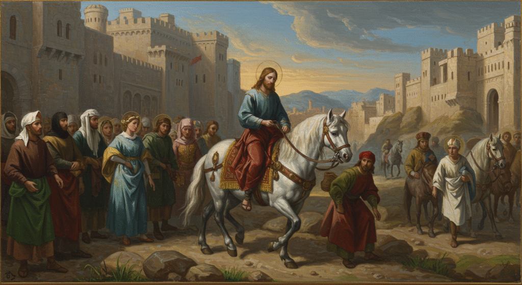 Jesus: Riding Into Jerusalem